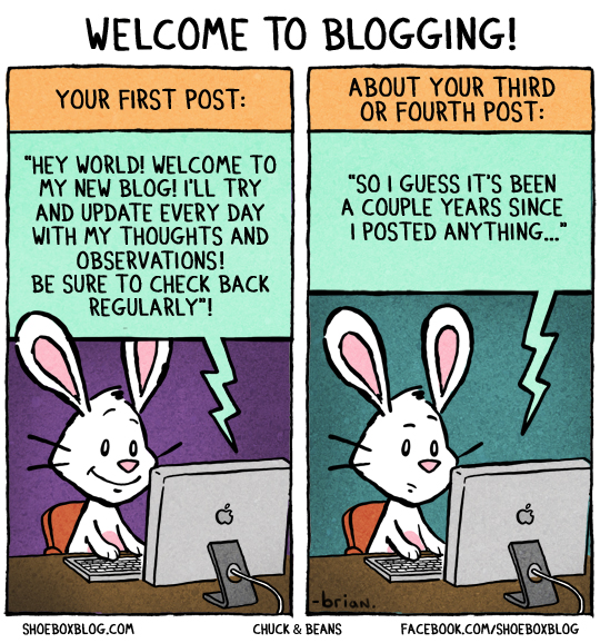 Welcome to blogging